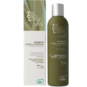 Alta Natura Trichology Lab Shampoo Capelli Sfibrati 250ml - Ristrutturante e Protettivo con Microproteine e Peptidi