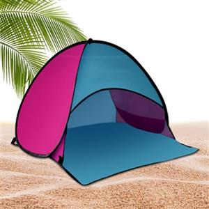 Generic Tenda pop-up per cani, tettoia per cani, tenda automatica a baldacchino, parasole a prova di sole, antivento, portatile, mini parasole con supporto per cellulare, per campeggio, spiaggia