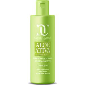 GDP Srl Aloe Attiva Shampoo e Balsamo Riequilibrante per Capelli Grassi 250ml