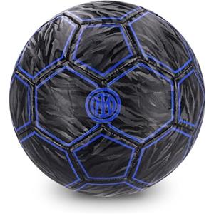 FC Internazionale Milano S.p.A. IM Pallone NERAZZURRO Misura 5, Calcio Inter Gioventù Unisex, Nero