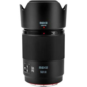 Meike 50 mm F1.8 Full Format AF STM (motore passo-passo), obiettivo standard autofocus, lunghezza focale fissa, obiettivo ritratto per Panasonic Lumix Sigma Leica L-Mount fotocamera mirrorless S1 S1R