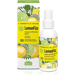 Helan, I Sorbetti LemonFizz - Acqua Profumata Donna e Uomo Spray Idratante e Analcolica, Lozione Tonificante con Estratti di Lime e Zenzero, Tonico Viso e Corpo Rinfrescante con Vitamina C, 100 ml