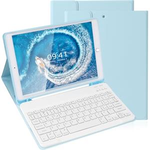 LAMA 9,7 Pollici Custodia per Tastiera iPad, Italiano ‎QWERTY Custodia con Tastiera Wireless per iPad Pro 9,7