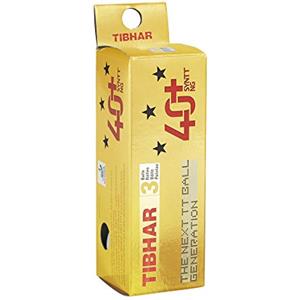 Tibhar SYNTT NG 40+ 3 stelle palline da tennis da tavolo (confezione da 3)