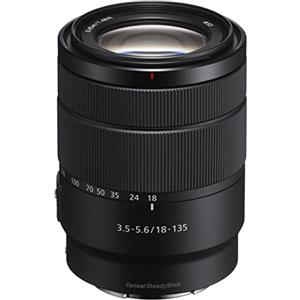 Sony Sel-18135 Obiettivo Con Zoom 18-135 Mm F3.5-5.6, Stabilizzatore Ottico, Mirrorless Aps-C, Nero, ‎8.8 x 6.72 x 8.8 cm 325 grammi