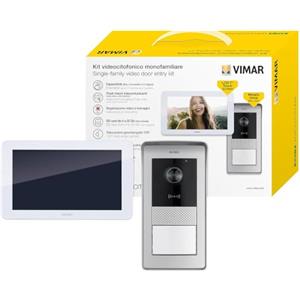 VIMAR K42935 Videocitofono touch monofamiliare alim. DIN targa esterna RFID