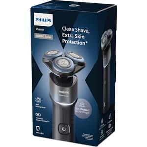 Philips Rasoir électrique Philips 5000X Series X5006 00 4,5 W Noir métallisé et Bleu marine