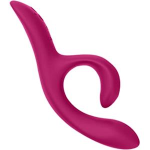 We-Vibe Nova 2 Vibratore Rabbit per Donna - Clitoride e Punto G - 10+ modalità - Flessibile - Doppia stimolazione - Controllo App a distanza - Stimolatore Massaggiatore Clitorideo - Impermeabile