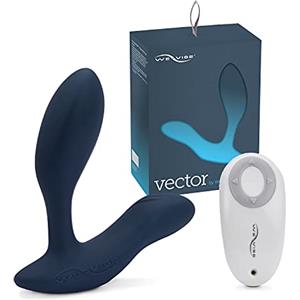 We-Vibe Vector Vibratore Anale Prostata e Perineo - Massaggiatore Prostatico Vibrante Plug Uomo - Controllo Remoto App Telecomando - Sex Toys per Uomini Coppie - Regalo per Adulti per Uomini