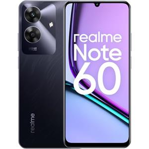 realme Note 60 Smartphone 6+128 GB, garanzia di fluidità ArmorShell di 48 mesi, fotocamera Super Clear da 32 MP, display Eye Comfort, da 90 Hz batteria massiccia da 5000 mAh, Marble Black