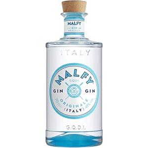 Malfy Gin Originale, Premium Gin Italiano secco e intenso, con ginepro raccolto a mano e limoni italiani, vol 41%, 70CL