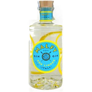 Malfy Gin Limone, Premium Gin Italiano Agrumato e intenso, Infuso di 9 Botaniche con infusione di Limoni della Sicilia, vol 41%, 70CL