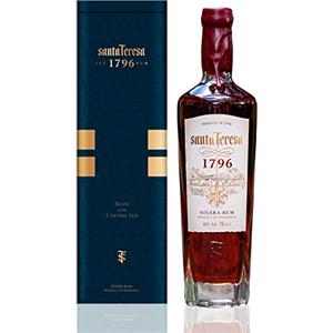 Santa Teresa 1796, Rum Venezuelano con metodo Solera, Confezione Regalo con latta, 40% Vol., 70cl / 700ml