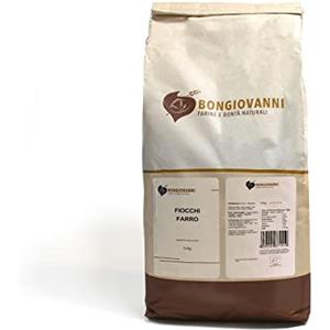 BONGIOVANNI FARINE E BONTA' NATURALI Fiocchi di Farro BIO - 5 Kg