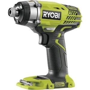 Ryobi R18ID3-0 Avvitatore ad Impulsi a Batteria 18V ONE+, Batteria non Inclusa, con 3 Luci LED, 3 Velocità, per Serrare e Rimuove Elementi di Fissaggio