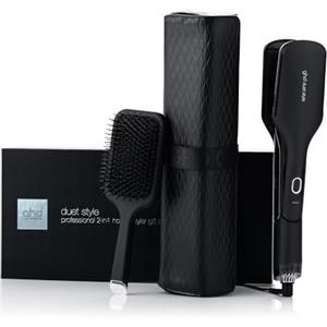 ghd Duet Style Gift Set Natale- Include styler 2-in-1 ad aria calda, spazzola e custodia resistente al calore - Piastra e asciugacapelli in un unico strumento