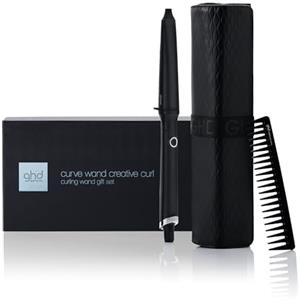 ghd Curve Gift Set Natale - Include ferro arricciacapelli Creative Curl Wand, pettine districante, guanto per lo styling e custodia resistente al calore - Per tutti i tipi di capelli