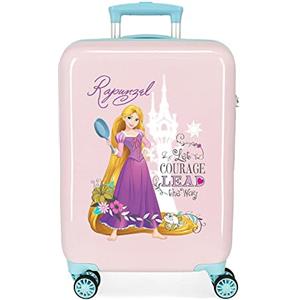 Disney Principesse trolley da cabina rosa 38 x 55 x 20 cm rigido ABS chiusura a combinazione laterale 34 l 2 kg 4 ruote doppie