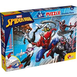 Liscianigiochi Lisciani Giochi Marvel Puzzle DF M-Plus 48 Spiderman, 99627