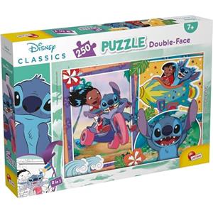 Liscianigiochi Lisciani Giochi Disney Puzzle DF Plus 250 Lilo And Stitch, 105823, Multicolore, Taglia Unica