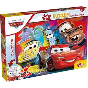 Liscianigiochi Lisciani Giochi Disney Puzzle DF M-Plus 24 Cars, 99498