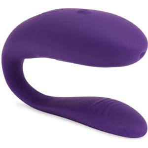 We-Vibe Unite Vibratore per Coppie - Sex Toy per Uomo Donna - Punto G e Clitoride - con Telecomando - Silenzioso - 9 Modalità di Vibrazione - Giochi sesso per adulti coppie lui lei