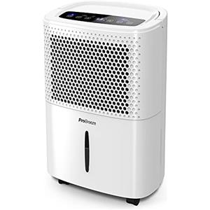 Pro Breeze Deumidificatore 12L / Day con display digitale dell'umidità, modalità Sleep, drenaggio continuo, asciugatura della biancheria e timer 24 ore - Ideale per umidità e condensa