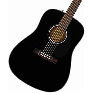 Fender CD-60S Dreadnought Chitarra Acustica, Tastiera in Noce, Nero, Include lezioni virtuali gratuite su Fender Play