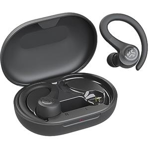 JLab Go Air Sport - Cuffie Bluetooth Sport Running, Auricolari Sport, Resistenti al sudore IP55, 32ore di riproduzione Bluetooth, Suono personalizzabile EQ3, Chiamate Chiare C3, Cuffie in ear, Grafite