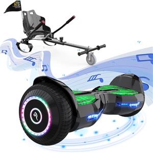 EVERCROSS MOTO Hoverboards con Sedile, Hoverboards Go-Kart da 6,5