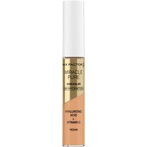 Max Factor Correttore Liquido Miracle Pure, Formula con Vitamina C e Acido Ialuronico, 24 Ore di Idratazione, 100% Vegan, Tonalità 03 Light to Medium