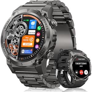 DEKELIFE Smartwatch Uomo Militare, 1.46