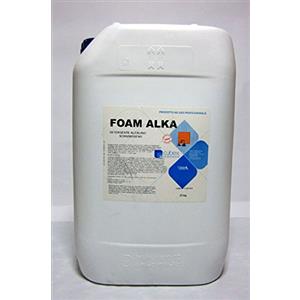 Cubex Detergente detersivo liquido schiumogeno per la pulizia di pavimenti pareti FOAM ALKA 25kg