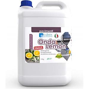 Cubex Onda Lemon Detergente detersivo profumato per Pavimenti 5 kg