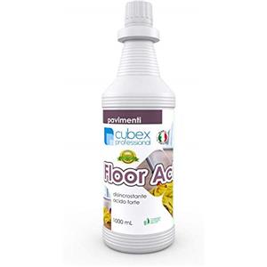 Cubex Detergente detersivo disincrostante acido forte per pavimenti FLOOR ACID 12X1 kg