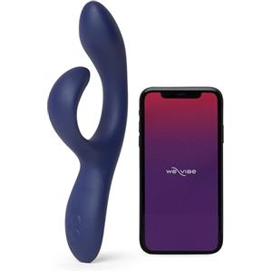 We-Vibe Nova 2 vibratore Rabbit - Clitoride e Punto G - 10+ Modalità - Doppia Stimolazione - Stimolatore Clitorideo - Impermeabile - Regalo per Donne