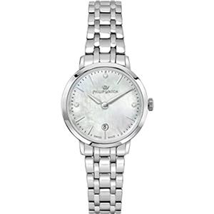 Philip Watch AUDREY Orologio Donna Tempo e data in Acciaio, Diamanti - R8253150512