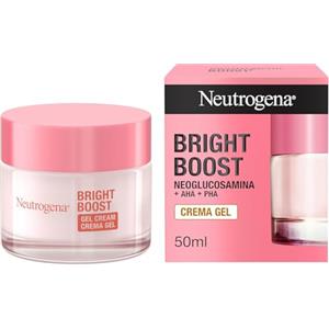 Neutrogena Bright Boost Crema Gel, Crema viso per una pelle più uniforme e luminosa, Crema idratante viso con Neoglucosamina rigenerante, Crema antimacchie viso per tutti i tipi di pelle, 50 ml