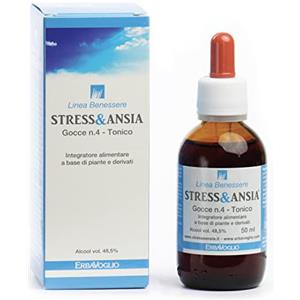 Erbavoglio Integratore alimentare - Tonico in caso di stanchezza- a base di Guaranà, Iperico e Lavanda - 50 ml