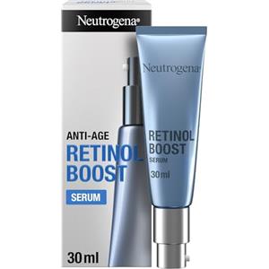 Neutrogena Retinol Boost Siero Viso Anti-Età contro i segni dell'invecchiamento, Siero Retinolo per una pelle liscia e visibilmente giovane, Siero adatto a tutti i tipi di pelle, 1 x 30 ml