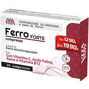 PALADIN PHARMA SpA SANAVITA FERRO FORTE 30CPR