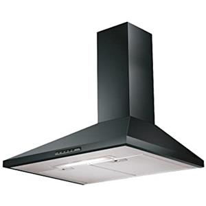 Faber Value Cappa da parete con finitura nera, 90 cm