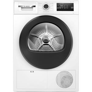 Bosch WTH85298II Serie 4, Asciugatrice a pompa di calore, capacità 8 kg, EasyClean: i filtri per la lanugine, AutoDry: sistema di asciugatura automatica controllata, Programma Rapido