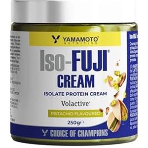 Yamamoto Nutrition Iso-Fuji Cream, Crema Proteica Spalmabile con Proteine Isolate Volactive, Gusto Pistacchio, Ottimo per Colazione E Spuntini, Aiuta la Crescita e il Sostegno Muscolare