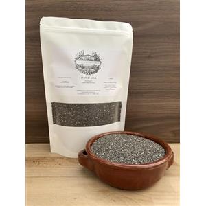 Generico Semi di Chia del Perù | 100% Naturali e non Trattati, Senza Glutine | 1KG in Sacchetto di Kraft Richiudibile