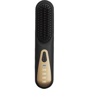 Zvn Zojne Brusho Hair Pro - Spazzola Per Lisciare I Capelli Senza Fili | Spazzola Lisciante In Ceramica A Riscaldamento Rapido Da 30 W | Brusheo Hair Pro Con Impostazione A 4 Temperature | Spazzola Lisciante Ri