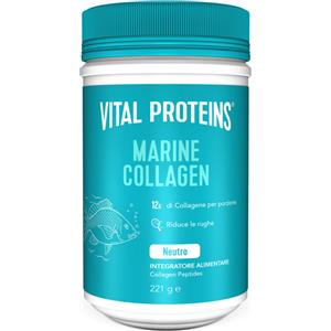 Nestlé Vital Proteins Marine Collagen 221g - Integratore in Polvere con Collagene Marino, Sapore Neutro, 12g di Peptidi per Porzione