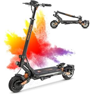 OneSportWay KUKIRIN G2 Master Monopattino Elettrico per adulti, Batteria 20,8 Ah & Doppio motore anteriore & posteriore, Sospensione Idraulica Ammortizzato &10 Pollici Scooter Elettrico Pieghevole Fuoristrada