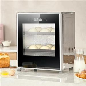 HDaspijh Macchina Per Lievitare L'Impasto Elettrica Da 40 Litri, Macchina Per La Fermentazione Del Pane Per Yogurt E Impasto Da Cucina, Con Controllo Dell'Umidità E Della Temperatura, Fermentazione Uniforme