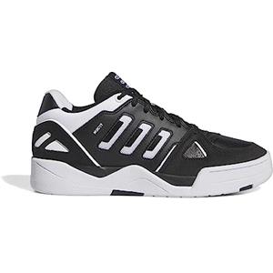 adidas Midcity Low Shoes, Scarpe da Basket Uomo, Core Black/Cloud White/Core Black, 36 EU